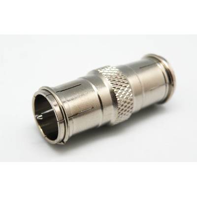 CONECTOR F DOBLE M PRESION