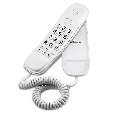 TELEFONO GONDOLA SPC 3601V MONOPIEZ WHITE
