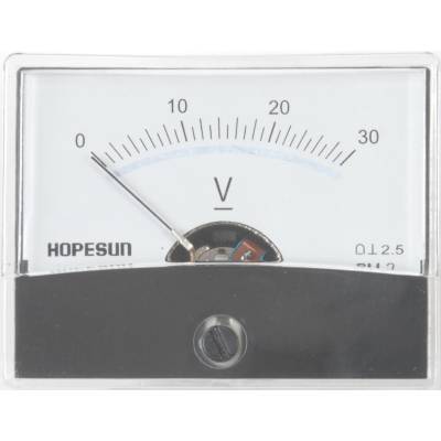 MEDIDOR DE PANEL 30V DC