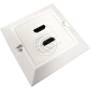 CAJA EMPOTRAR 2 CONECTORES HDMI H DOBLE H.CODO