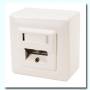 ROSETA SUPERFICIE 2XRJ45 CAT.5E APANTALLADA