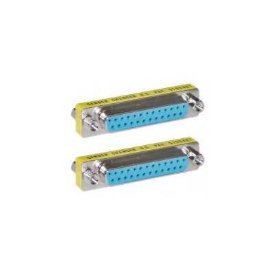 ADAPTADOR SUBD DB25 HEMBRA-HEMBRA