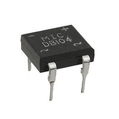 DIODO PUENTE DB-104 1A 400V