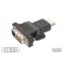 ADAPADOR HDMI M - DVI M 18+1 - DESCATALOGADO