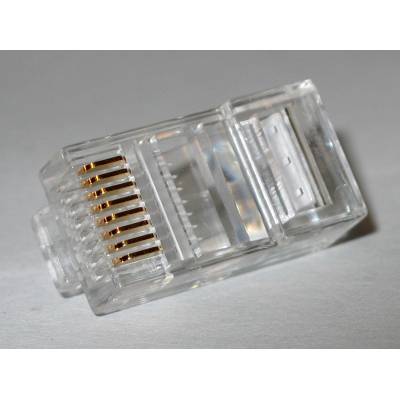 CONECTOR TELEFONO DOBLE CAT.6 GUIA