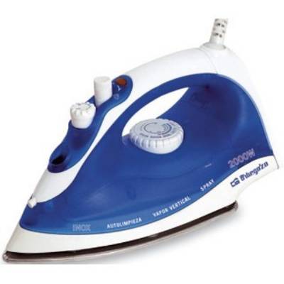 Plancha ropa Orbegozo SV2020, 1600w, suela inox, a