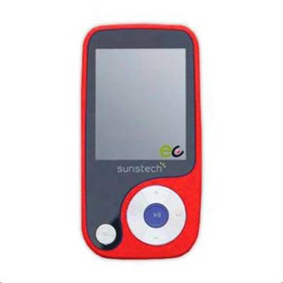 1,8" Reproductor MP4 Sunstech THORN4GBRD, Rojo
