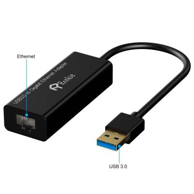 ADAPTADOR USB 3.0 A ETHERNET RJ45 GIGABIT