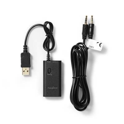 TRANSMISOR BLUETOOTH BTTR100BK 2 DISPOSITIVOS