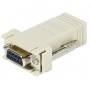 ADAPTADOR DB9 HEMBRA - RJ45 HEMBRA SIN MONTAR
