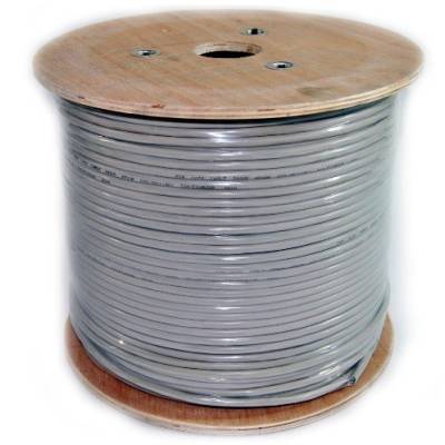 CABLE FTP CAT.6 RIGIDO APANTALLADO  (EN ROLLO 305M