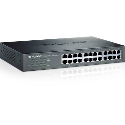 SWITCH 24P GIGABIT TP-LINK TLSG1024D ADAP.RACK