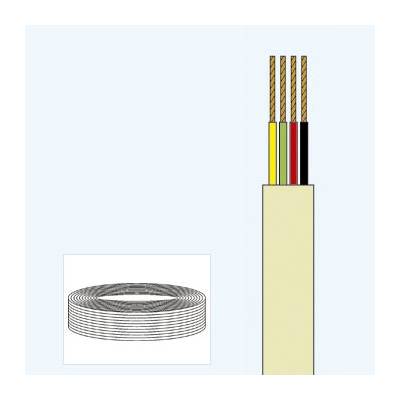 CABLE TELEFONO 4 HILOS MARFIL