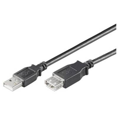 CABLE USB TIPO A MACHO-HEMBRA 1,8M.