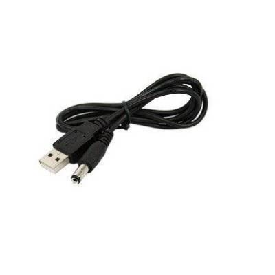 CABLE USB A CONECTOR ALIMENTACION 5,5MM