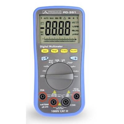 MULTIMETRO DIGITAL PROMAX PD-351