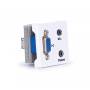 PANEL VGA JACK 3,5 MIC FONESTAR WP52JVJ