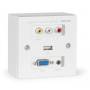 PANEL VGA 3,5 CAJA USB FONESTAR WPL401