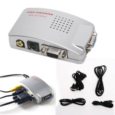 CONVERTIDOR PC A TV  VGA A RCA