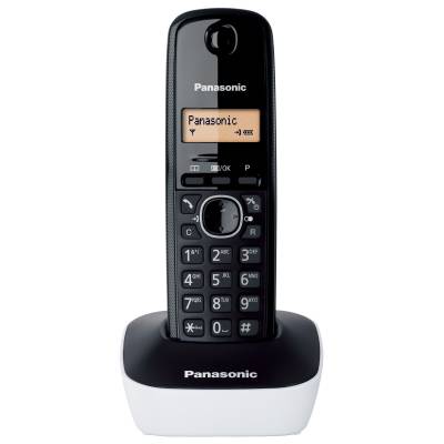 TELEFONO DECT PANASONIC KX-TG1611SPW NEGRO/BLANCO