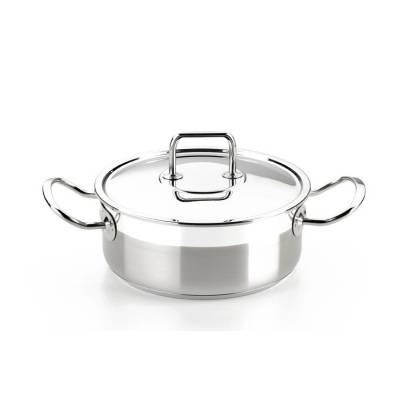 CACEROLA BRA PROFESIONAL 22CM TAPA INOX