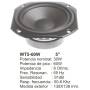 WOOFER 5 PULGADAS 60W TIPO TECHNICS"