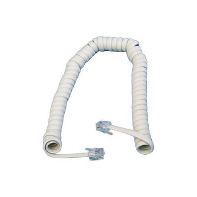 CABLE RIZADO TELEFONO M-M 4P4C 5M