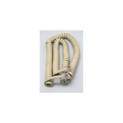 CABLE RIZADO 4P4C MARFIL 7,5M.