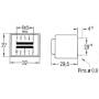 TRANSFORMADOR SABER ENCAPSULADO 7,5+7,5V 2.8VA