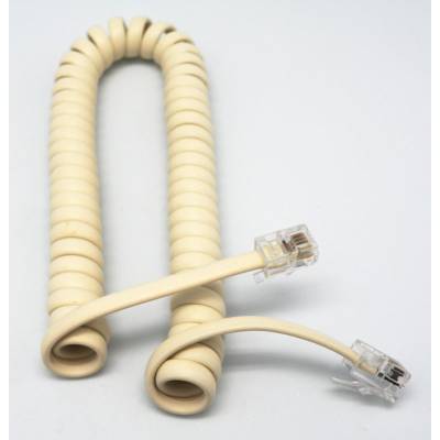 CABLE RIZADO 4P4C  1,8MM  MARFIL