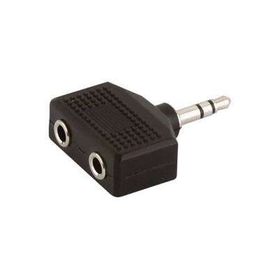 JACK STEREO 3,5 MACHO A 2 JACK 3.5 HEMBRA