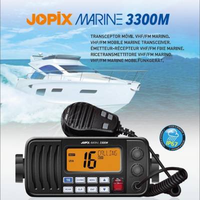 EMISORA MARINA VHF JOPIX JM3300M CON DSC