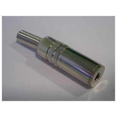 CONECTOR JACK 3,5 HEMBRA STEREO METALICO
