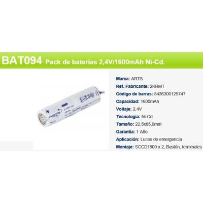 BATERIA 2,4V 1600MA