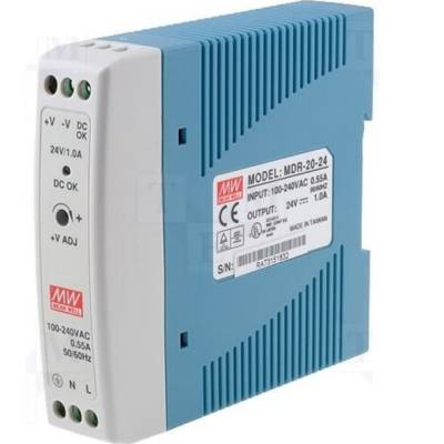 FUENTE ALIMENTACION 20W 24V 1A CARRIL DIN