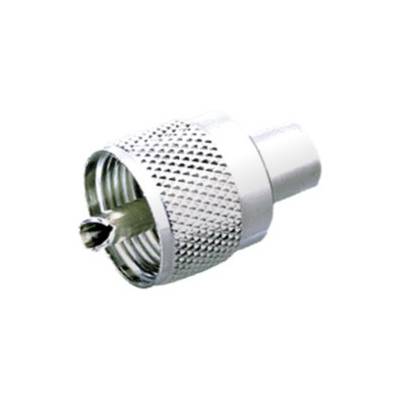 CONECTOR PL259 UHF MACHO ROSCA PARA CABLE RG58
