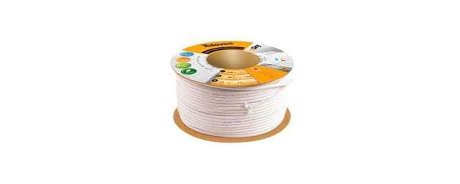 CABLES Y CONECTORES CABLES EN BOBINA COAXIAL ANTENA TV
