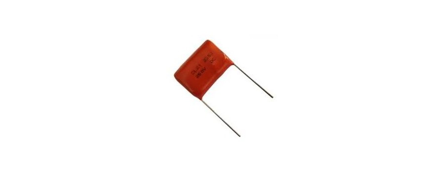 COMPONENTES ELECTRONICOS CONDENSADORES POLIESTER Y POLIPROPILENO
