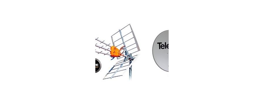 ▷Antenas de Televisión | Interior, Exterior y Parabólicas