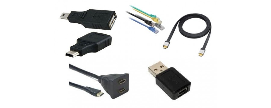 INFORMÁTICA CABLES Y ADAPTADORES